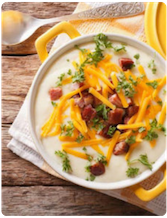 Lavender Baked Potato Soup