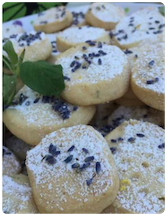 Lila's Lavender Shortbread Cookies